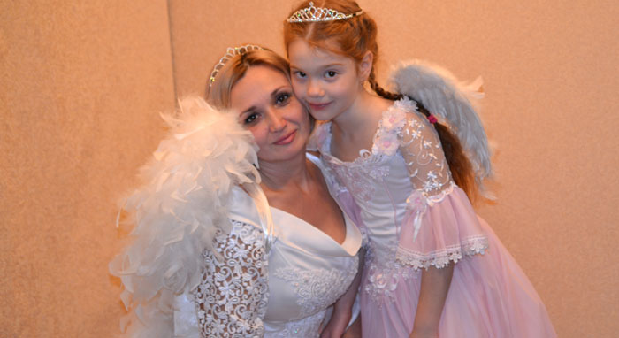 костюм ангела для девочки и женщины фото