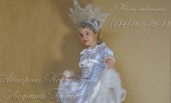 фото костюм Снежинка с короной зирочка