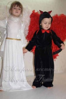 фото карнавальных костюмов чертика и ангела