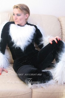 фото женский карнавальный костюм кошки Хеллоуин