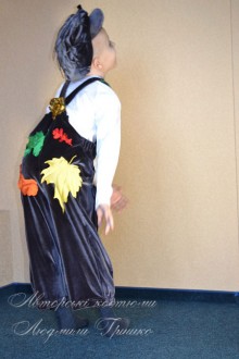 фото детский костюм ёжика вид сбоку