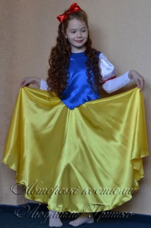детский костюм Белоснежка фото