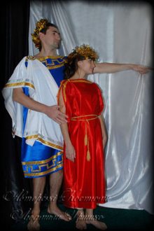 фото красный костюм богини артемиды
