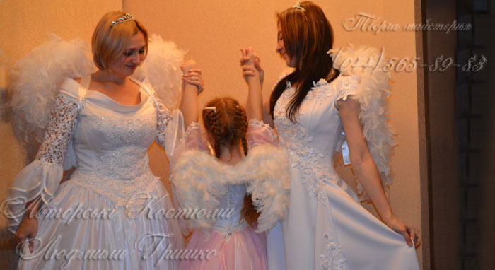 три ангела фото костюмов взрослых и детских