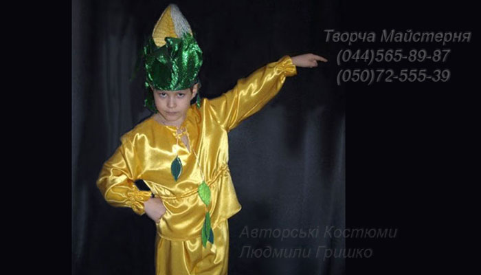 фото карнавальный костюм кукурузы для мальчика