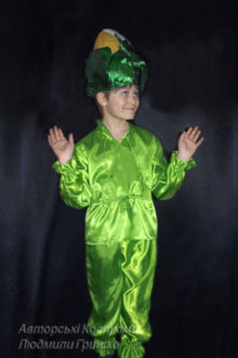авторский костюм кукурузы для мальчика фото