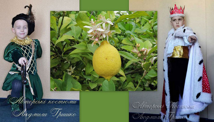 яблоки бессмертия фото коллаж на фоне лимона