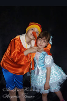 фото карнавальные костюмы буратино и мальвина