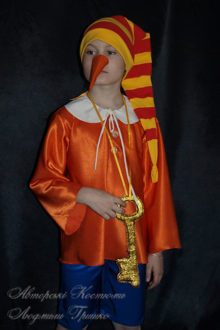 костюм буратино для мальчика фото карнавального наряда