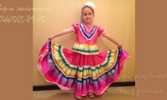 мексиканский костюм для девочки фото