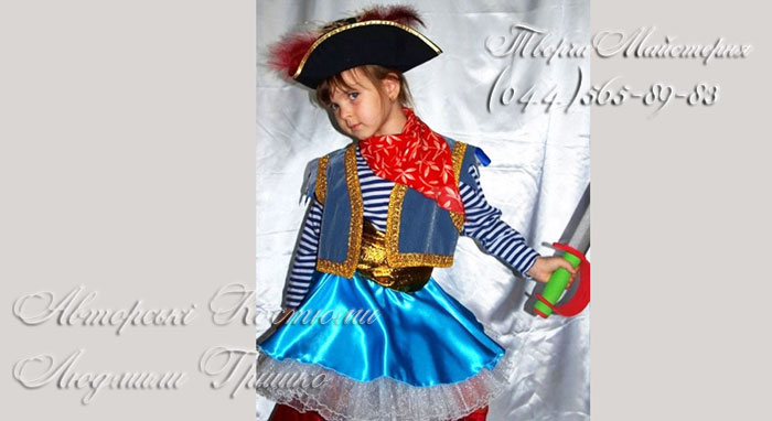костюм пиратки детский фото