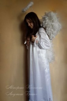 авторский костюм ангел девочка фото