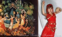 сказка о принцессе Лейле фото костюм восточной принцессы