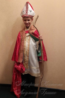 костюм Св.Николая детский фото 711