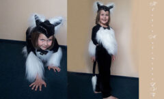 костюм кошки детский карнавальный наряд