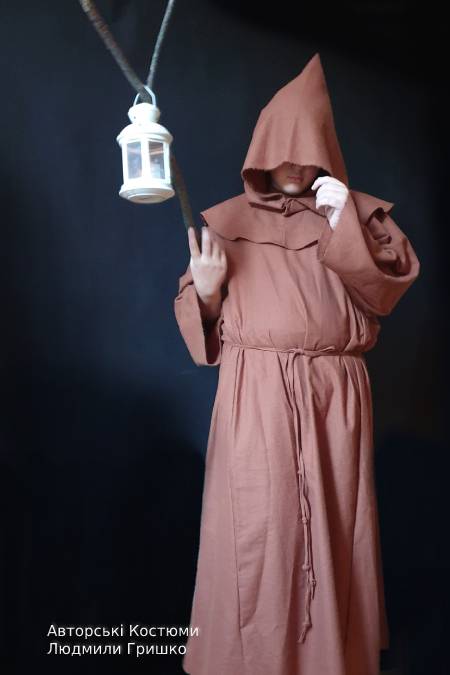 дорослий костюм монаха
