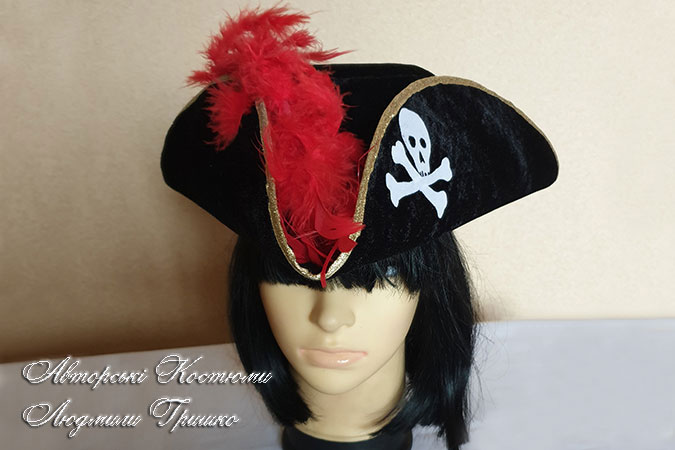 піратський трикутний капелюх